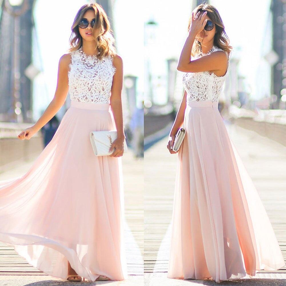 Elegant Lace Maxi Dress | Ka-mostore