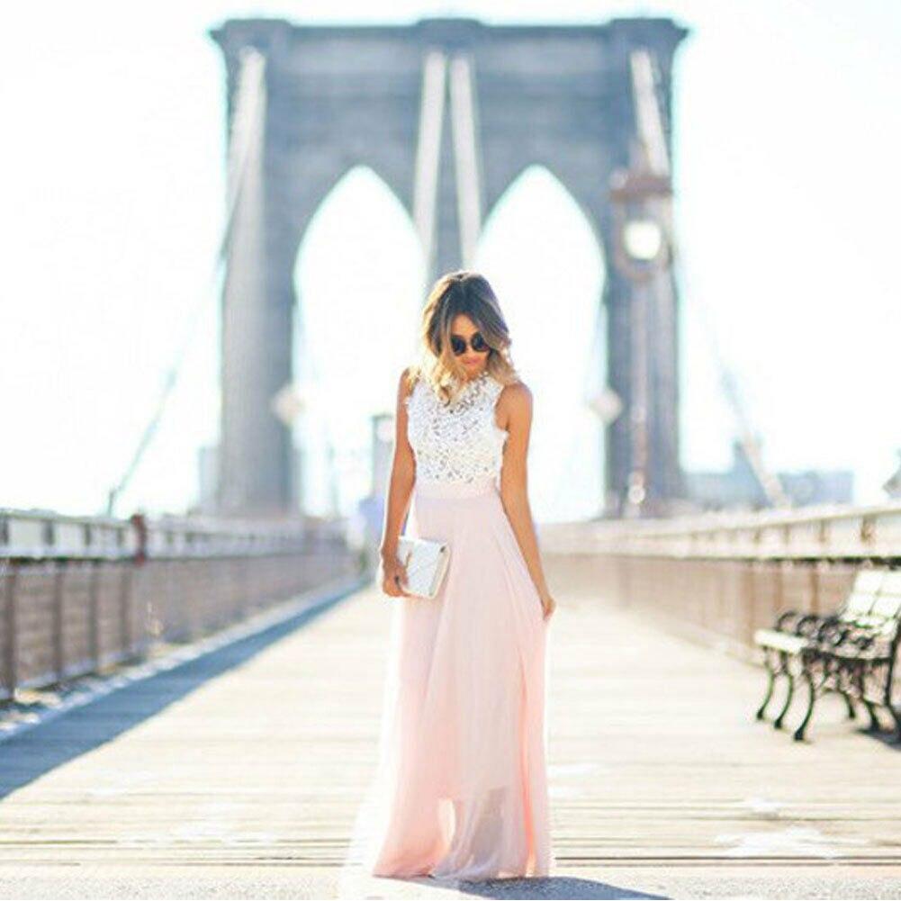 Elegant Lace Maxi Dress | Ka-mostore
