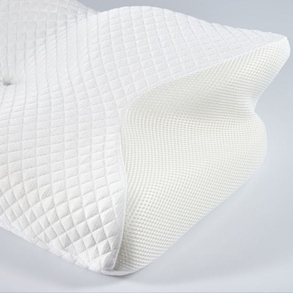 ErgoDream Orthopädisches Nackenkissen — Ergonomische Memory-Foam-Unterstützung für Seiten-, Bauch- & Rückenschläfer