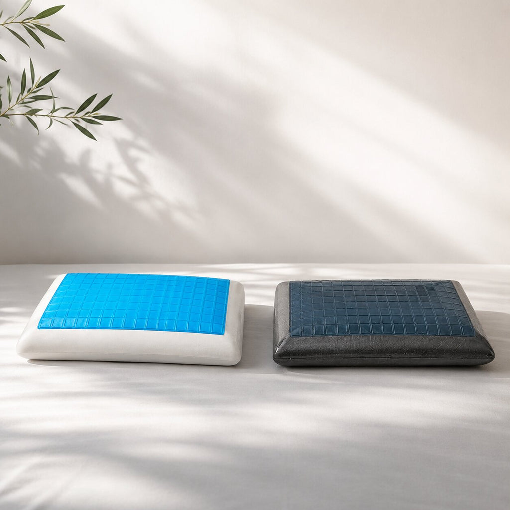 Almohada cervical de gel refrescante ergonómica Kryonestia — Soporte para la cabeza y el cuello