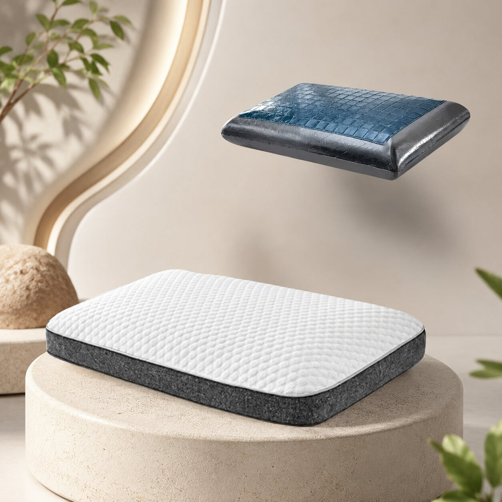 Almohada cervical de gel refrescante ergonómica Kryonestia — Soporte para la cabeza y el cuello