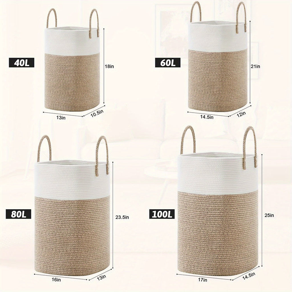 Oversized Woven Storage Bin - Ample Room, Built to Last | Ka-mostore