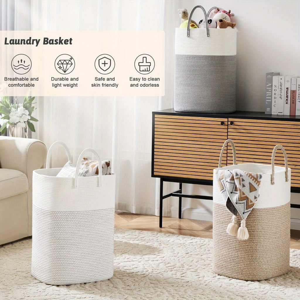 Oversized Woven Storage Bin - Ample Room, Built to Last | Ka-mostore
