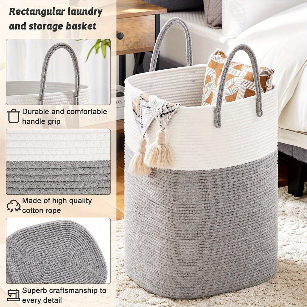 Oversized Woven Storage Bin - Ample Room, Built to Last | Ka-mostore