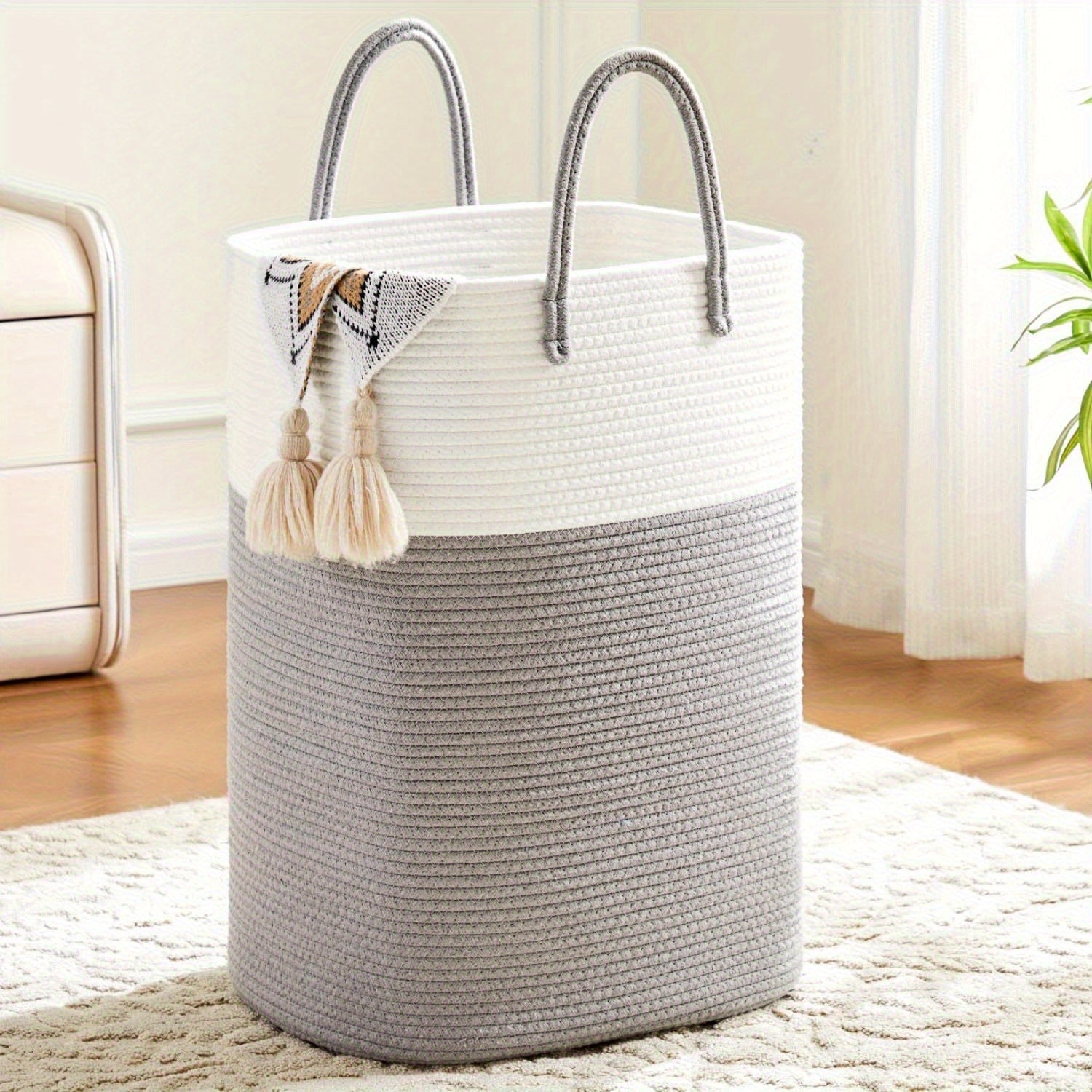 Oversized Woven Storage Bin - Ample Room, Built to Last | Ka-mostore