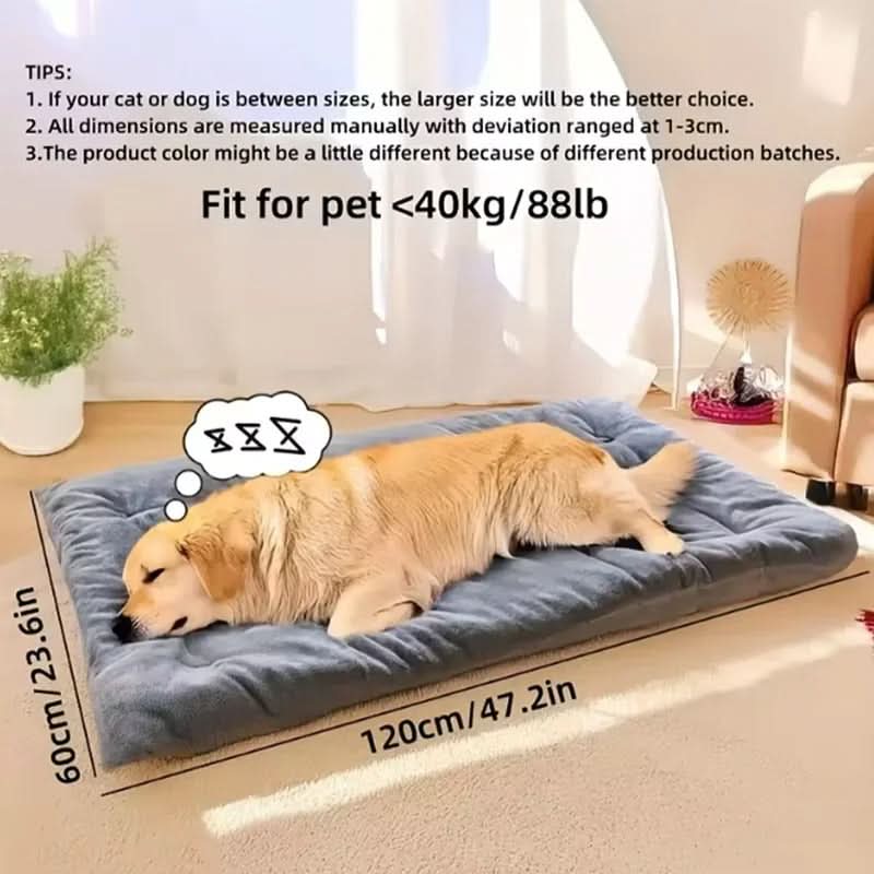 CLOUDPAWS Tappetino extra large per animali domestici, soffice e imbottito — Superficie morbida, spessa e sostenitiva