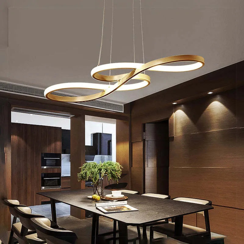 Aeronis Nordic Inspired Pendant Chandelier In Alloy For Modern Ceiling Lighting Fixture