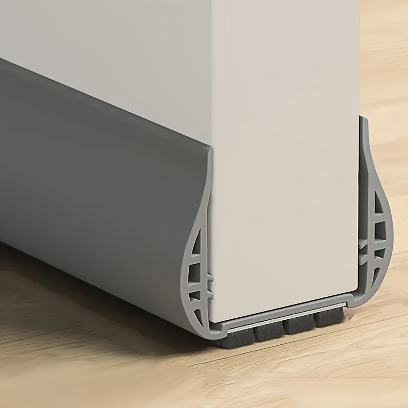 Adjustable Draft Stopper For Doors Reducing Cold, Wind And Noise