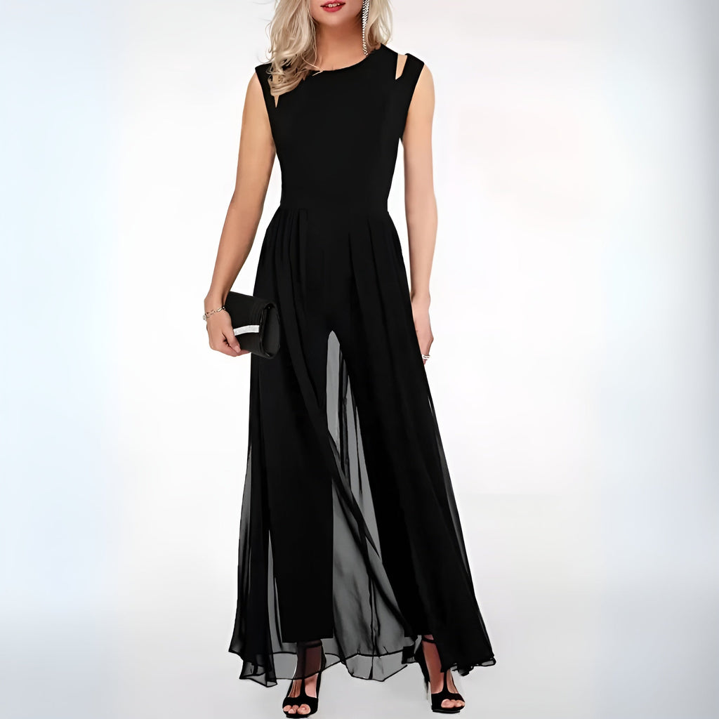 Elegant jumpsuit med vide ben for kvinner | Ka-mostore