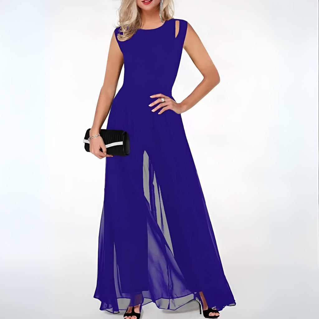 Elegant jumpsuit med vide ben for kvinner | Ka-mostore