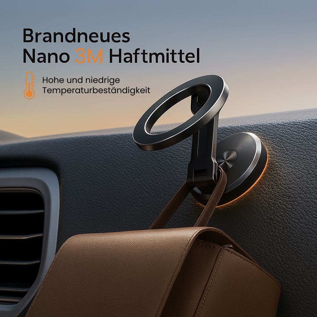 FahrMag magnetische MagSafe-Autohalterung fürs Smartphone — sicherer freihändiger Halt