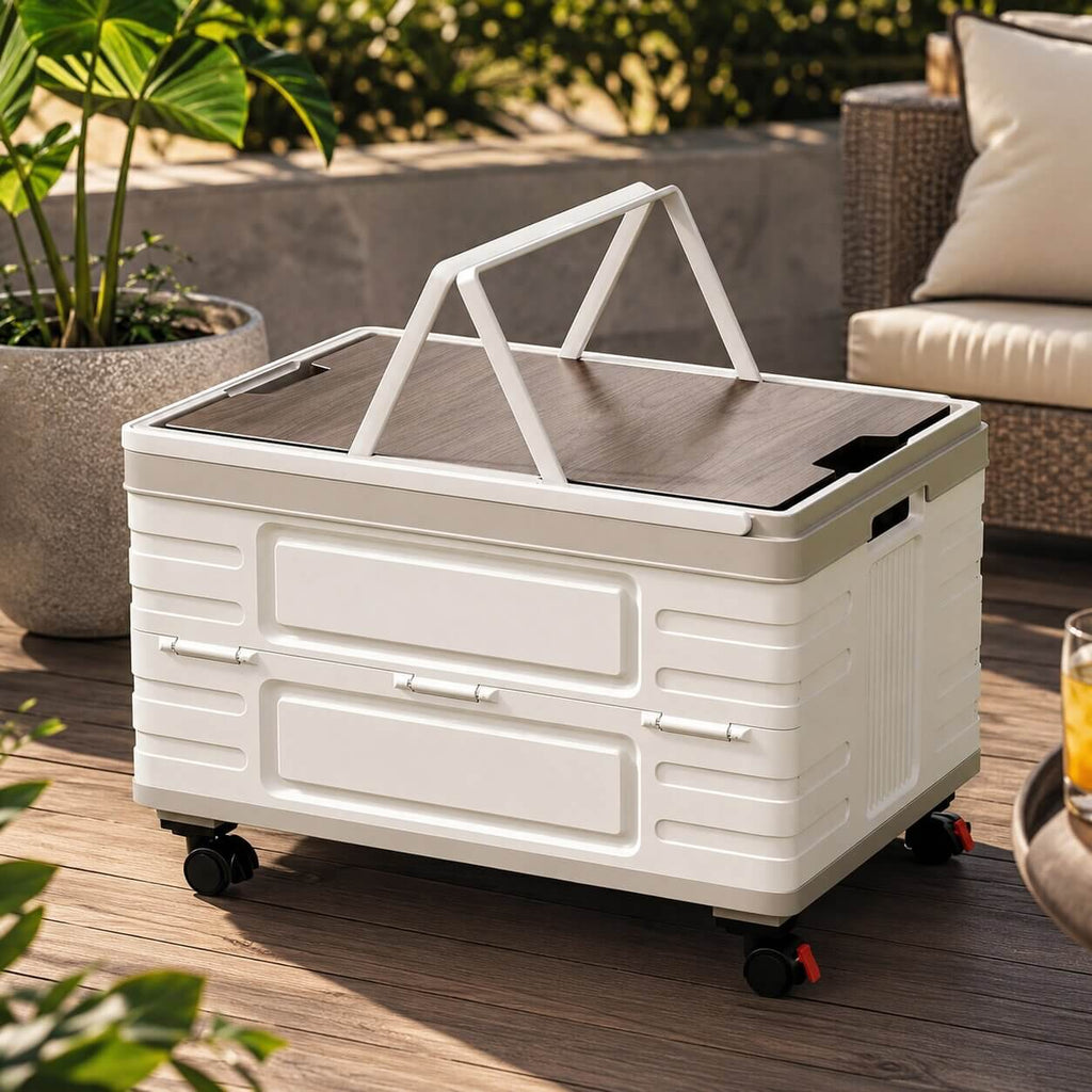 Eichenroll Carrello multiuso pieghevole — carrello richiudibile per attrezzatura da esterno
