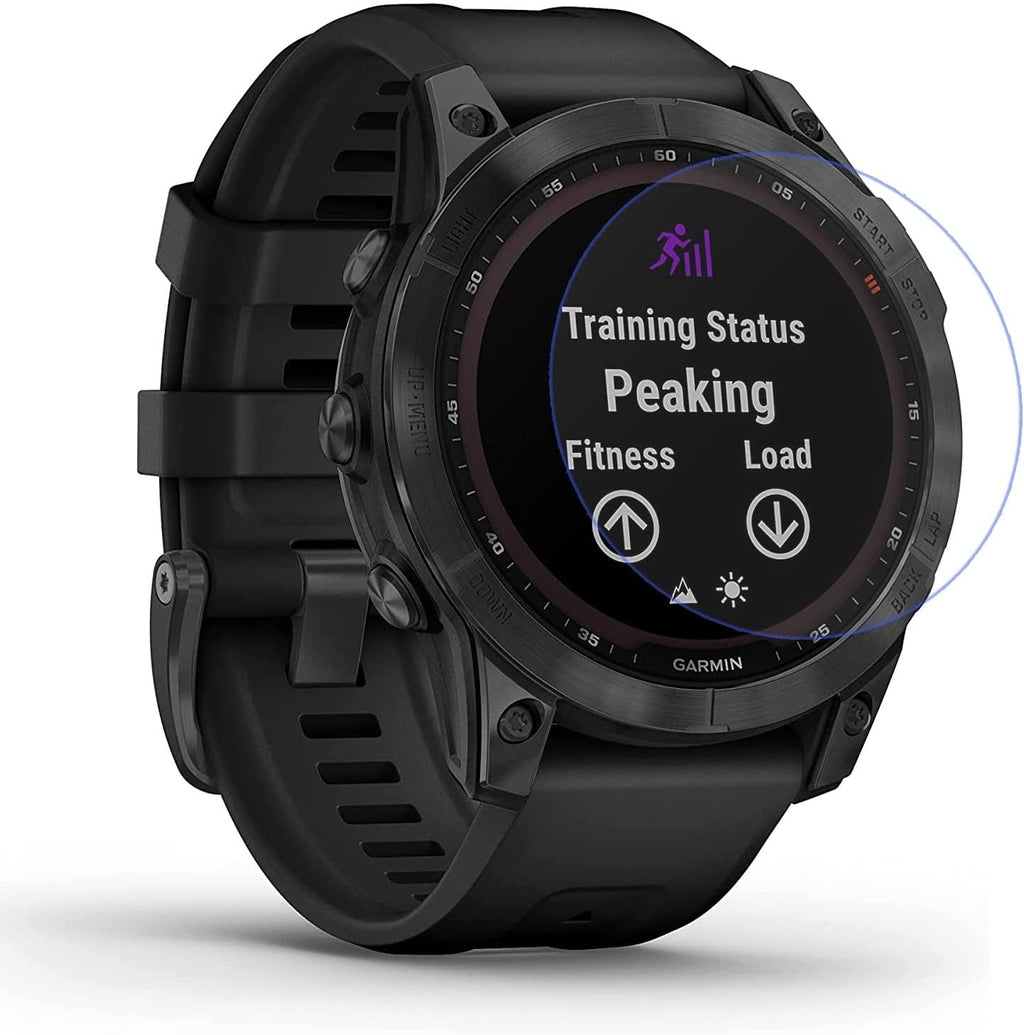 Garmin Fenix 7 Solar用ガラススクリーンプロテクター — 全機能を維持