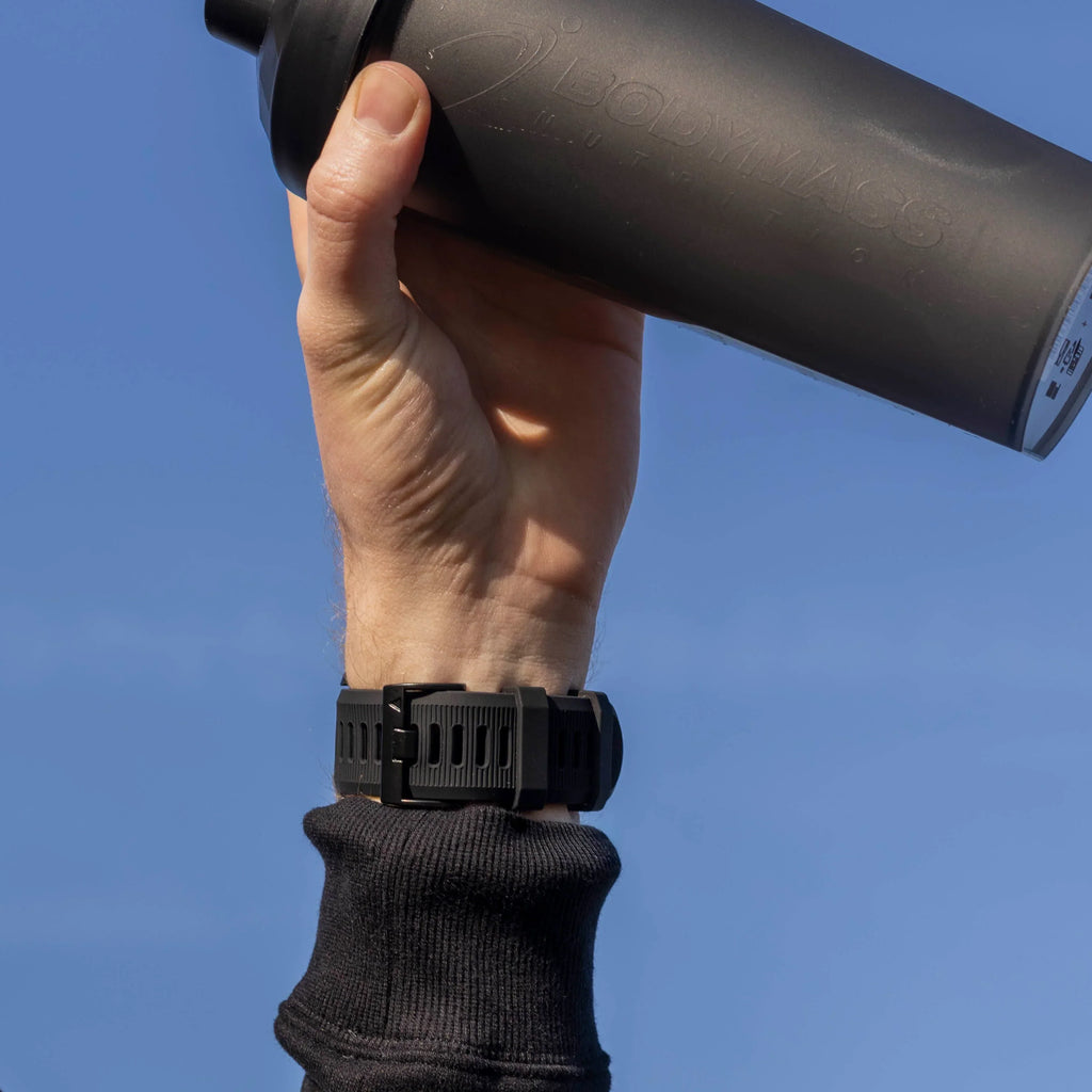 Λουράκι ρολογιού Garmin Fenix 7 από μαύρη σιλικόνη