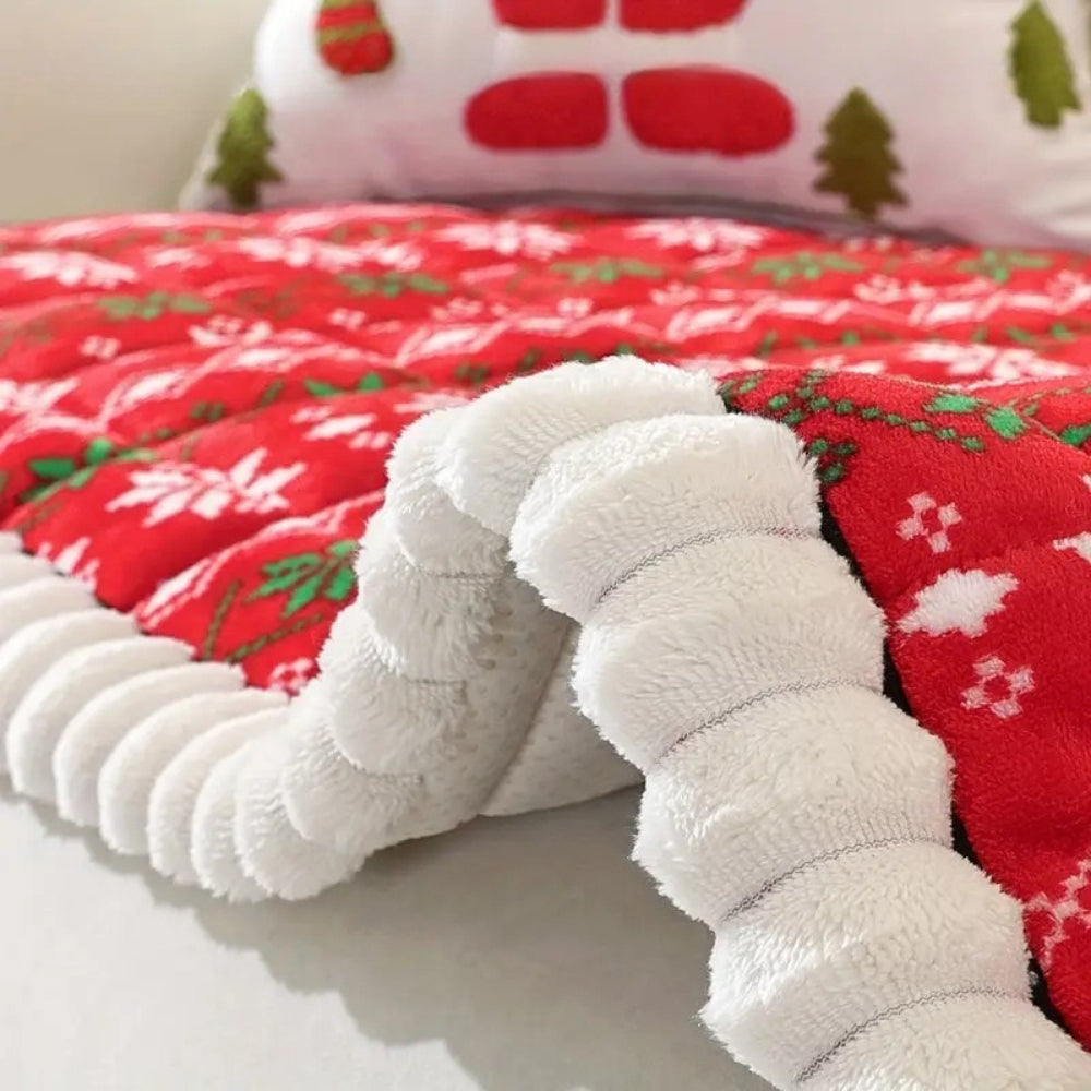 Seasonal Snowflake Sofa Protector Cover | Ka-mostore