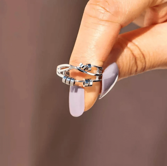 Anillo giratorio para aliviar la ansiedad | Ka-mostore