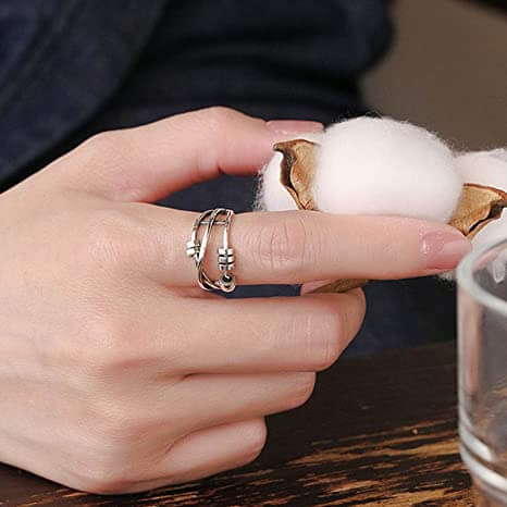 Anillo giratorio para aliviar la ansiedad | Ka-mostore