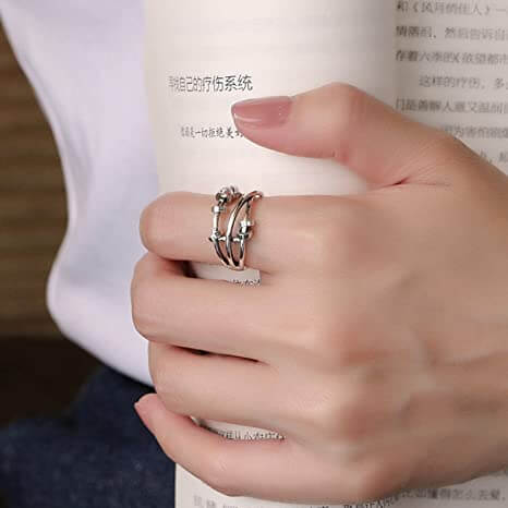 Anillo giratorio para aliviar la ansiedad | Ka-mostore