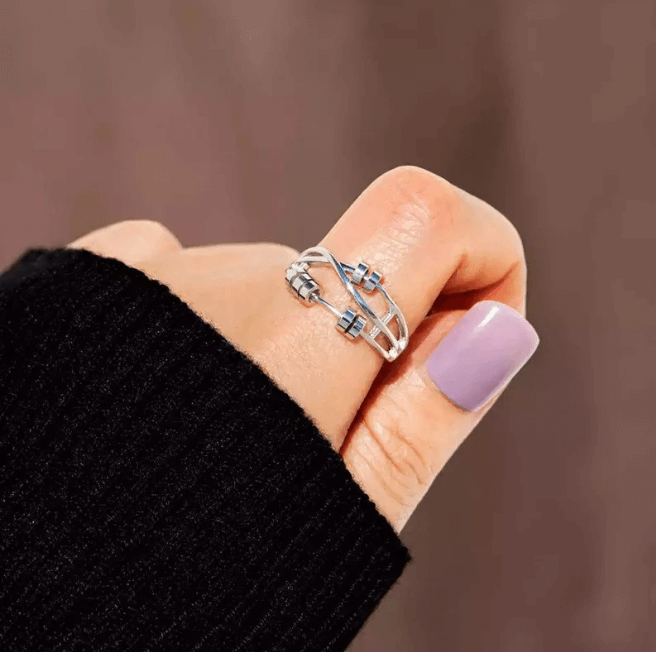 Anillo giratorio para aliviar la ansiedad | Ka-mostore
