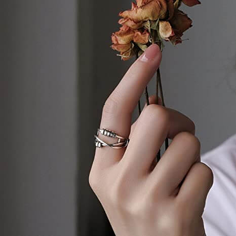 Anillo giratorio para aliviar la ansiedad | Ka-mostore