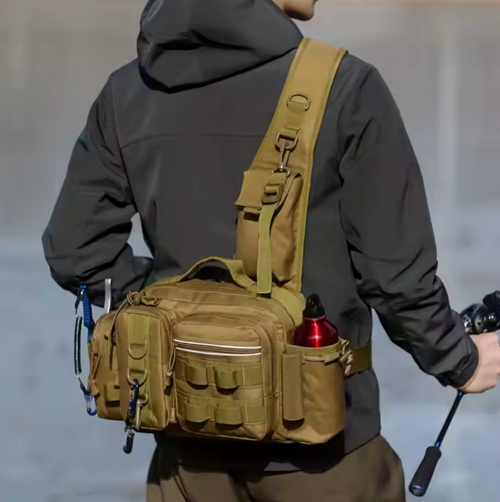Sac de pêche convertible avec porte-cannes et porte-boissons | Ka-mostore