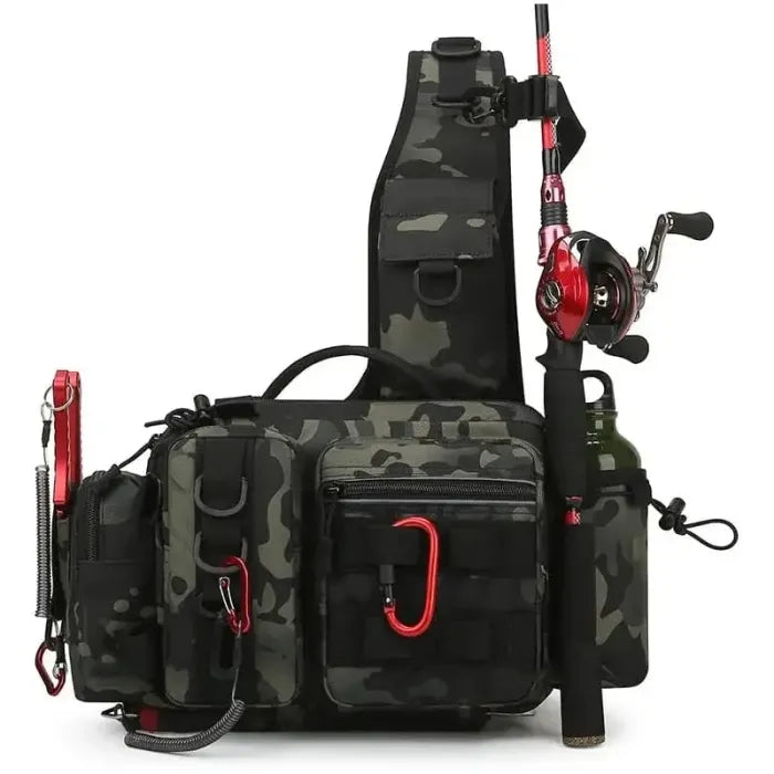 Sac de pêche convertible avec porte-cannes et porte-boissons | Ka-mostore