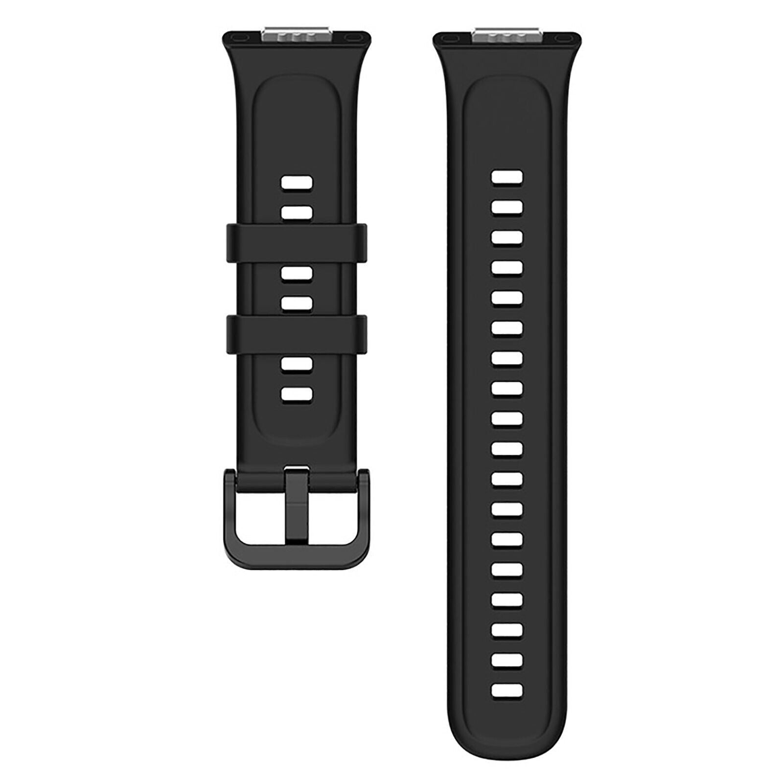 Huawei Watch Fit 2 Replacement Strap — Black Flexible Silicone