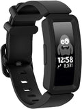 Λουράκι ρολογιού σιλικόνης Fitbit Ace 2 – Μαύρο ανταλλακτικό λουράκι