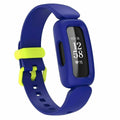 Ersatzarmband für Fitbit Ace 3 — blaues und gelbes Silikon