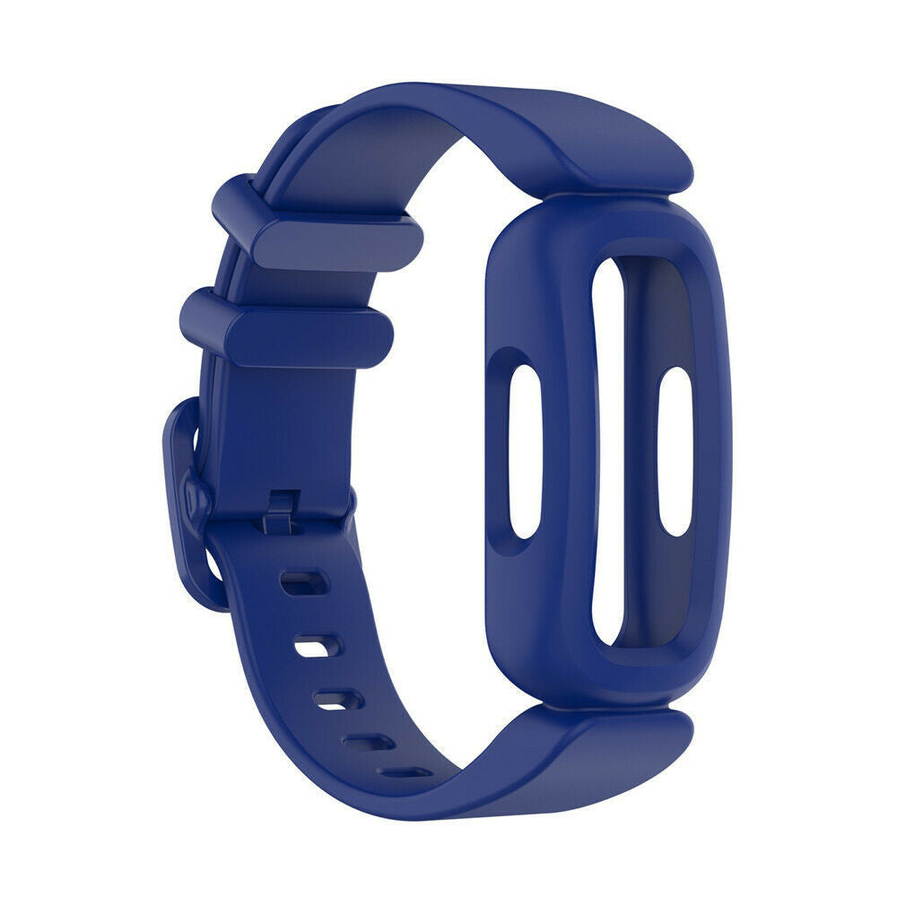 Fitbit Ace 3 -aktiivisuusrannekkeen silikoninen vaihtoranneke, tummansininen