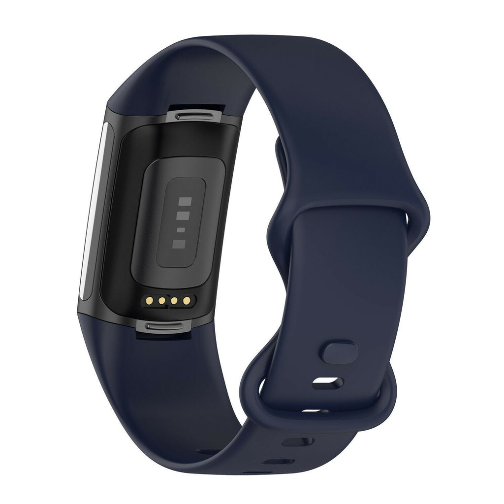 Fitbit Charge 5 sötétkék szilikon cserepánt