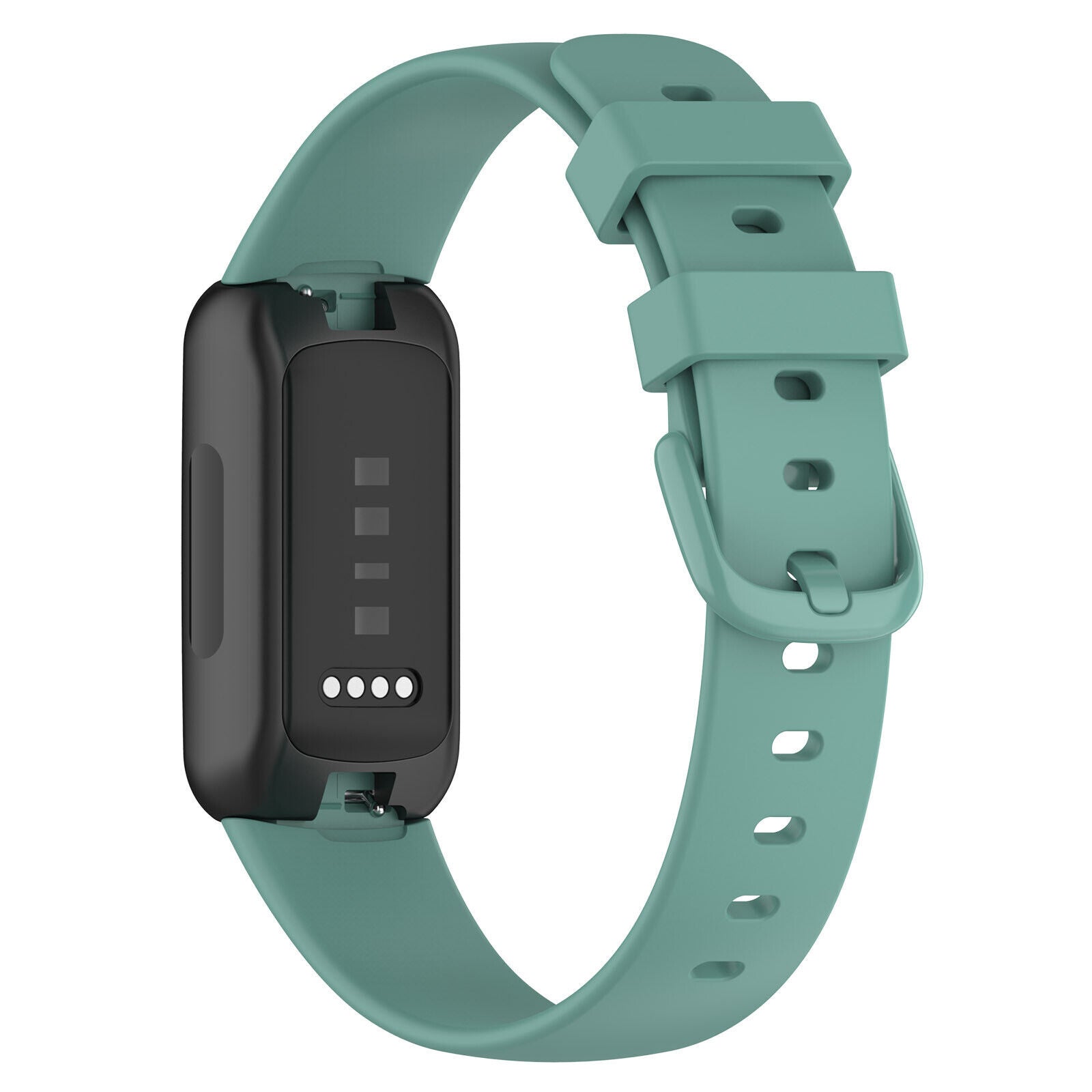 سوار سيليكون أخضر بديل لجهاز Fitbit Inspire 3