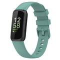 سوار سيليكون أخضر بديل لجهاز Fitbit Inspire 3