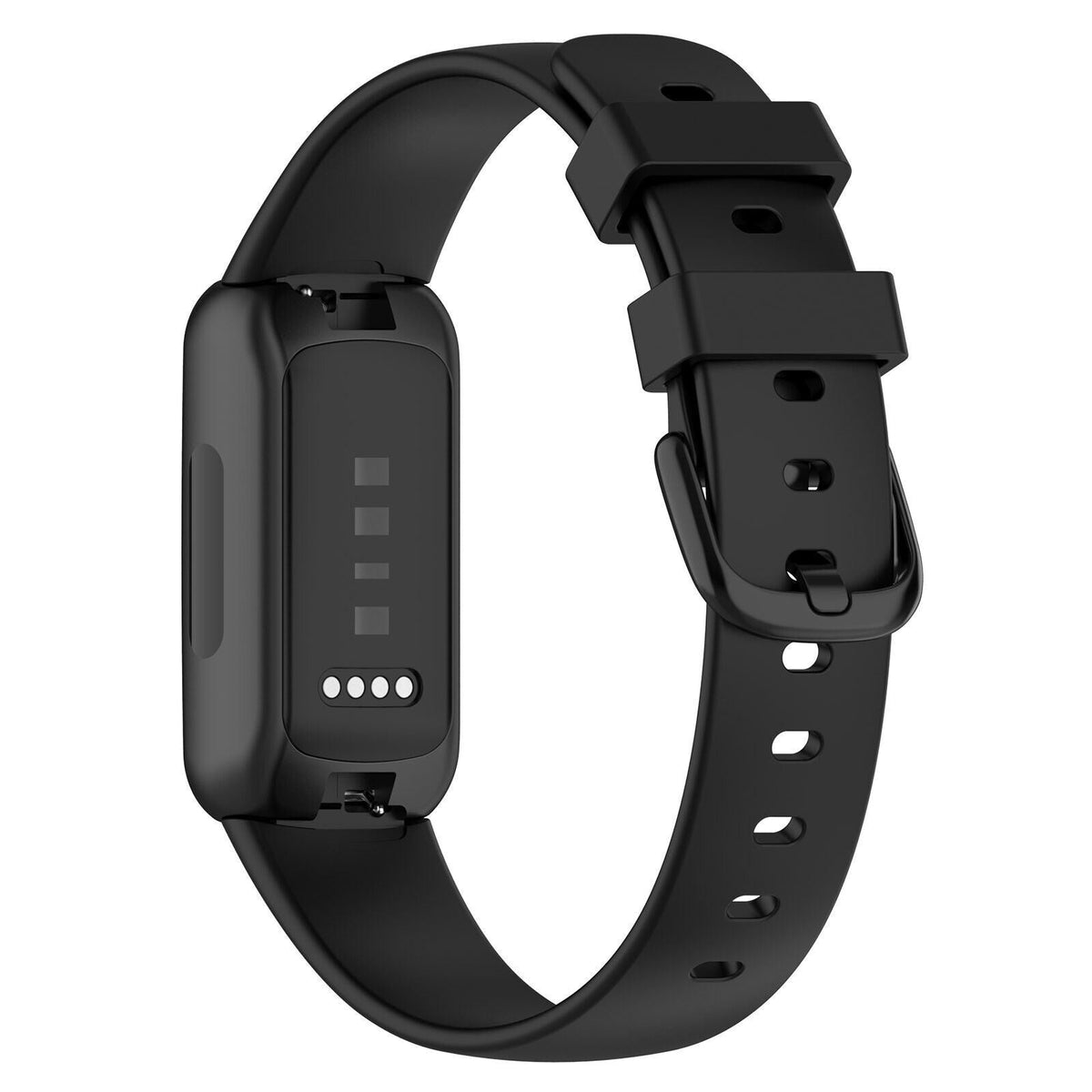Fitbit Inspire 3 Replacement Watch Strap — Durable Black Silicone