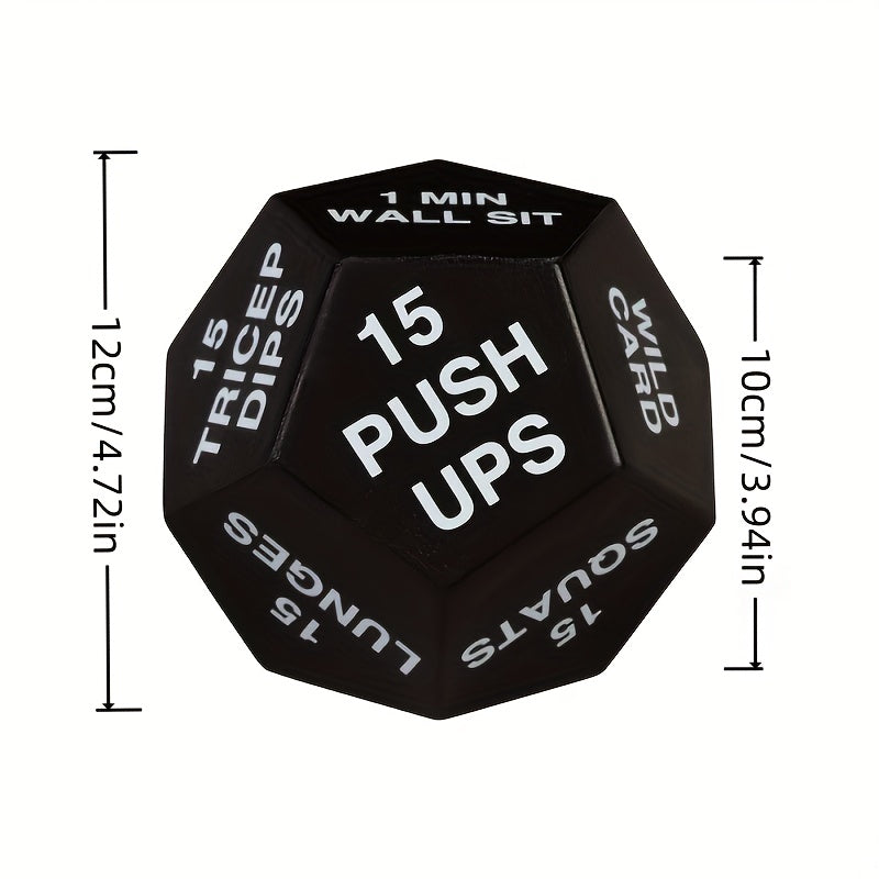 KraftWürfel Fitness Dice for Muscle Building and Strength Training — Full-Body Bodyweight Workout