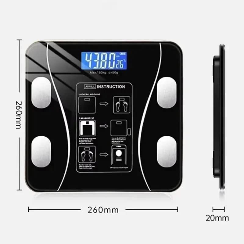 Smart Body Composition Scale with App Sync | Ka-mostore