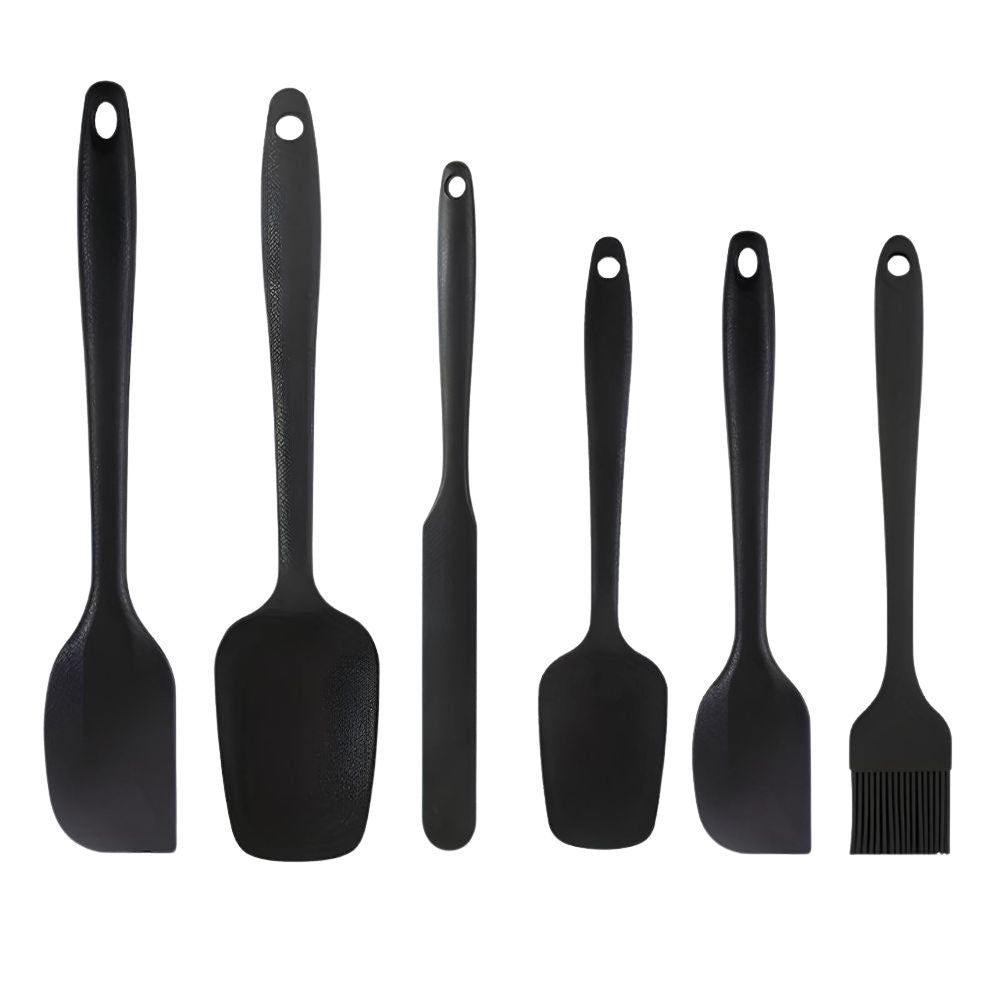 Silicone Utensil Set | 6 Piece Baking & Cooking Tools | Ka-mostore