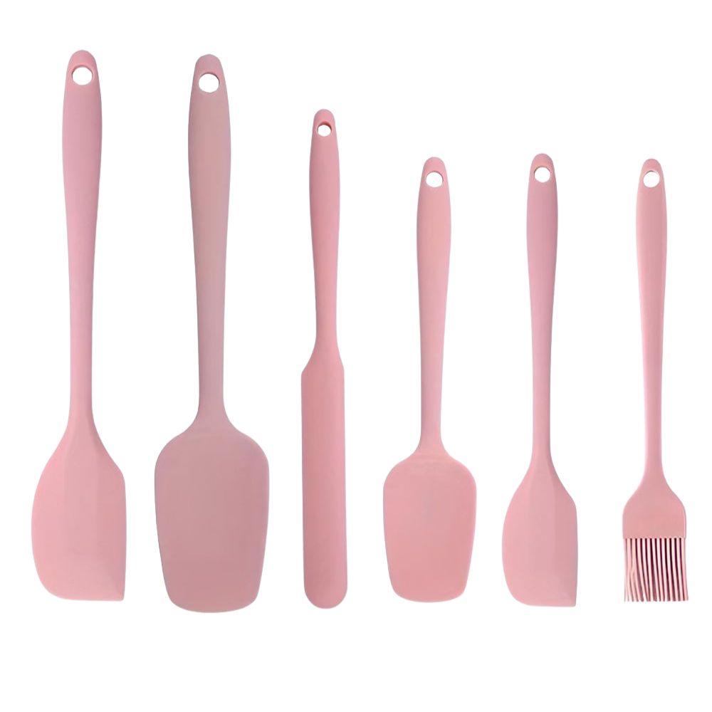 Silicone Utensil Set | 6 Piece Baking & Cooking Tools | Ka-mostore