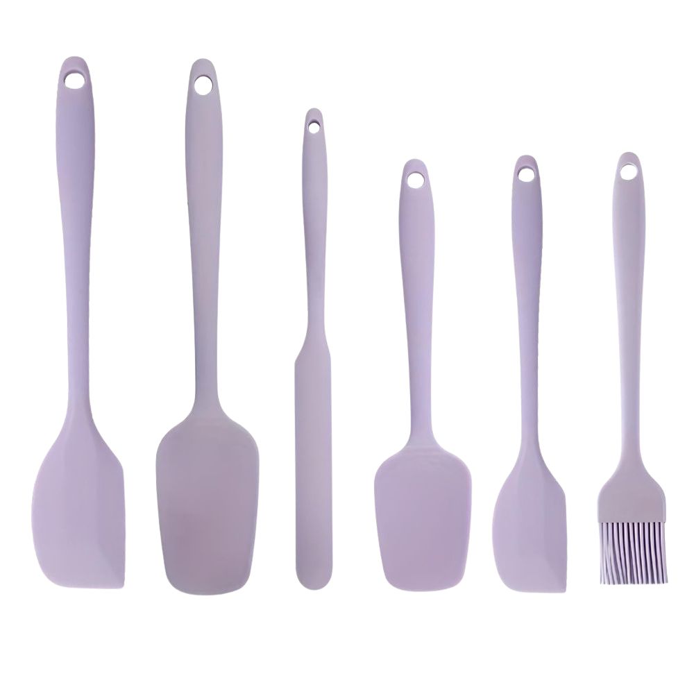Silicone Utensil Set | 6 Piece Baking & Cooking Tools | Ka-mostore