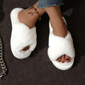 Plush Crossband Slippers with Cushioned Sole and Anti-Slip Base | Ka-mostore