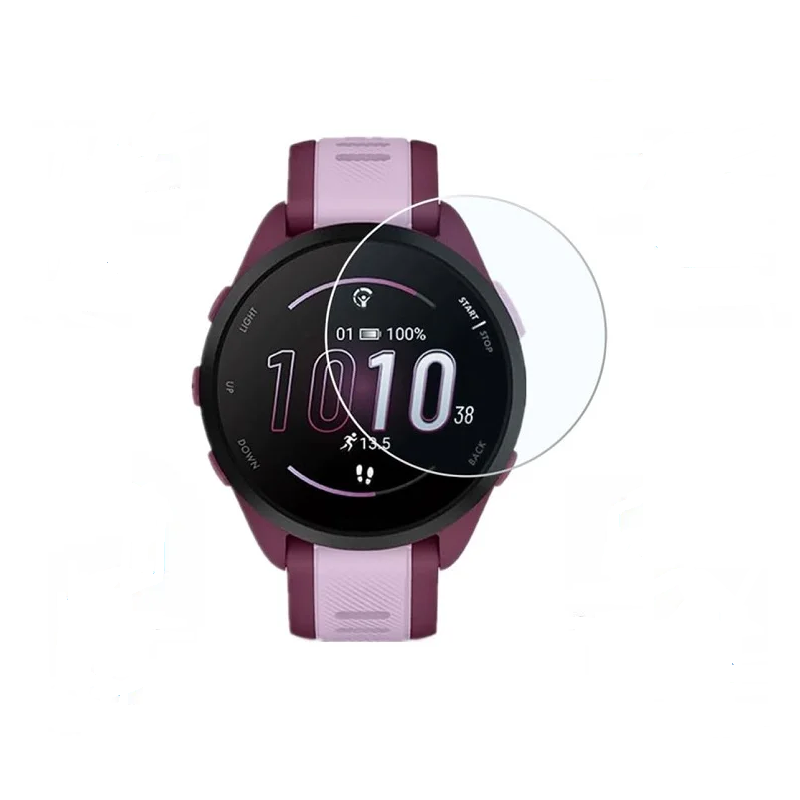Pellicola protettiva in vetro per il display di Garmin Forerunner 165 — protezione per touchscreen