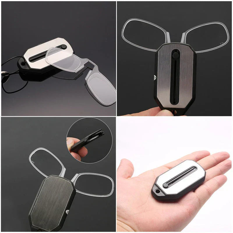 نظارات قراءة صغيرة محمولة FokusGlas للنساء والرجال