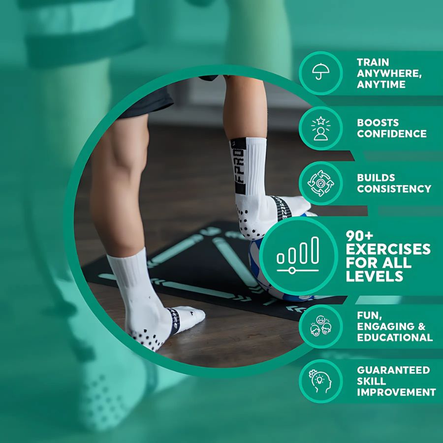 Soccer Skill Development Mat & Digital Training | Ka-mostore