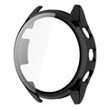 Sort beskyttende hårdt etui til Garmin Forerunner 165 — glasfront cover