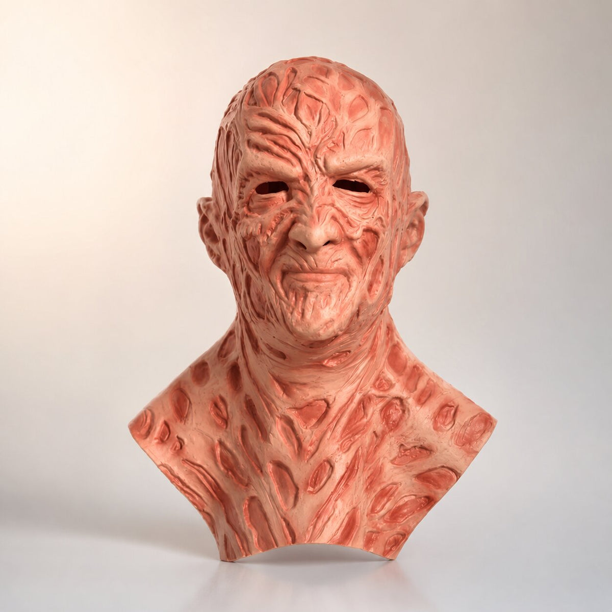 Μάσκα και γάντι Freddy Krueger — Σχέδιο με ουλές στο πρόσωπο και τον λαιμό