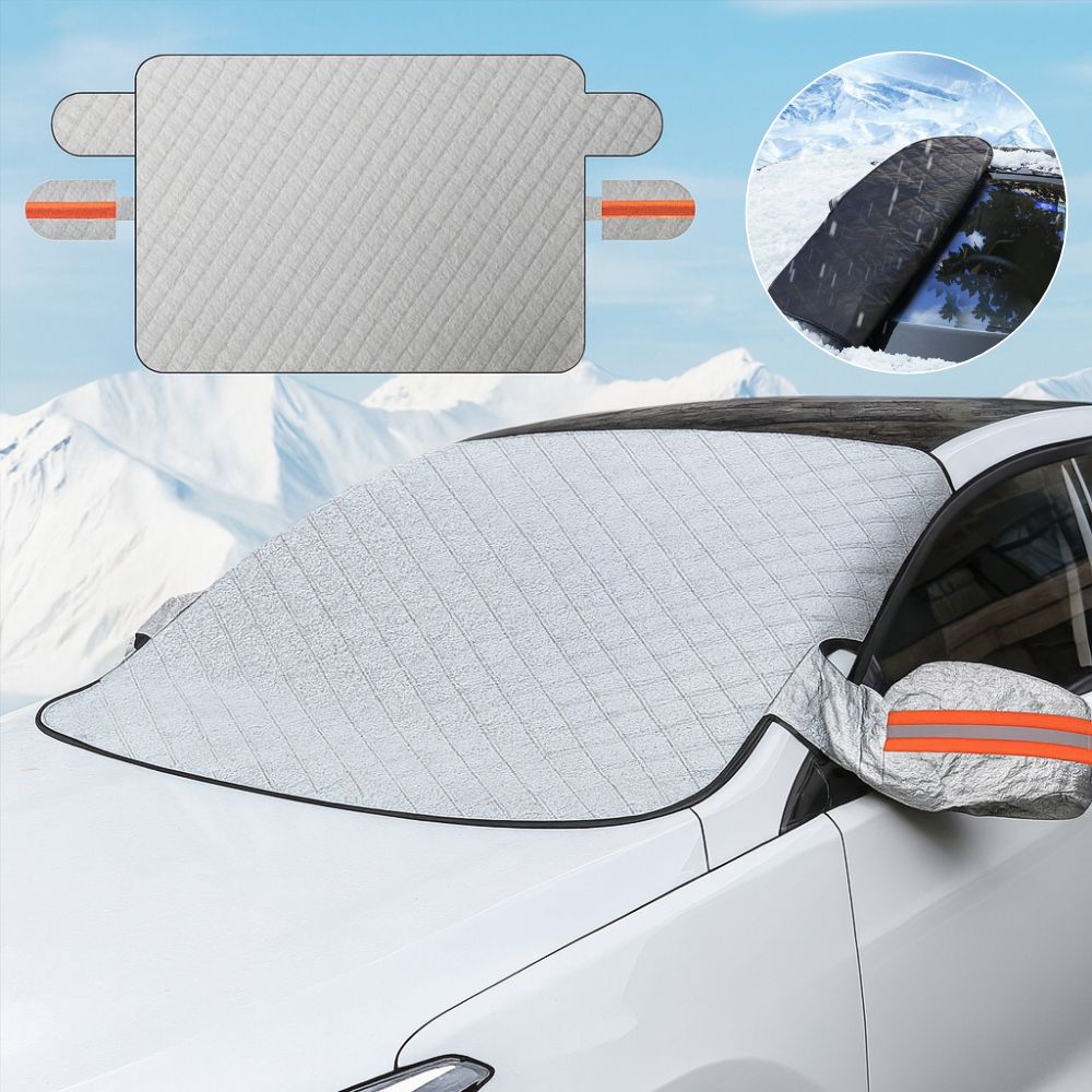 FrostGuard Magnetic Windshield Cover — Weatherproof Frost, Snow & Ice Protection