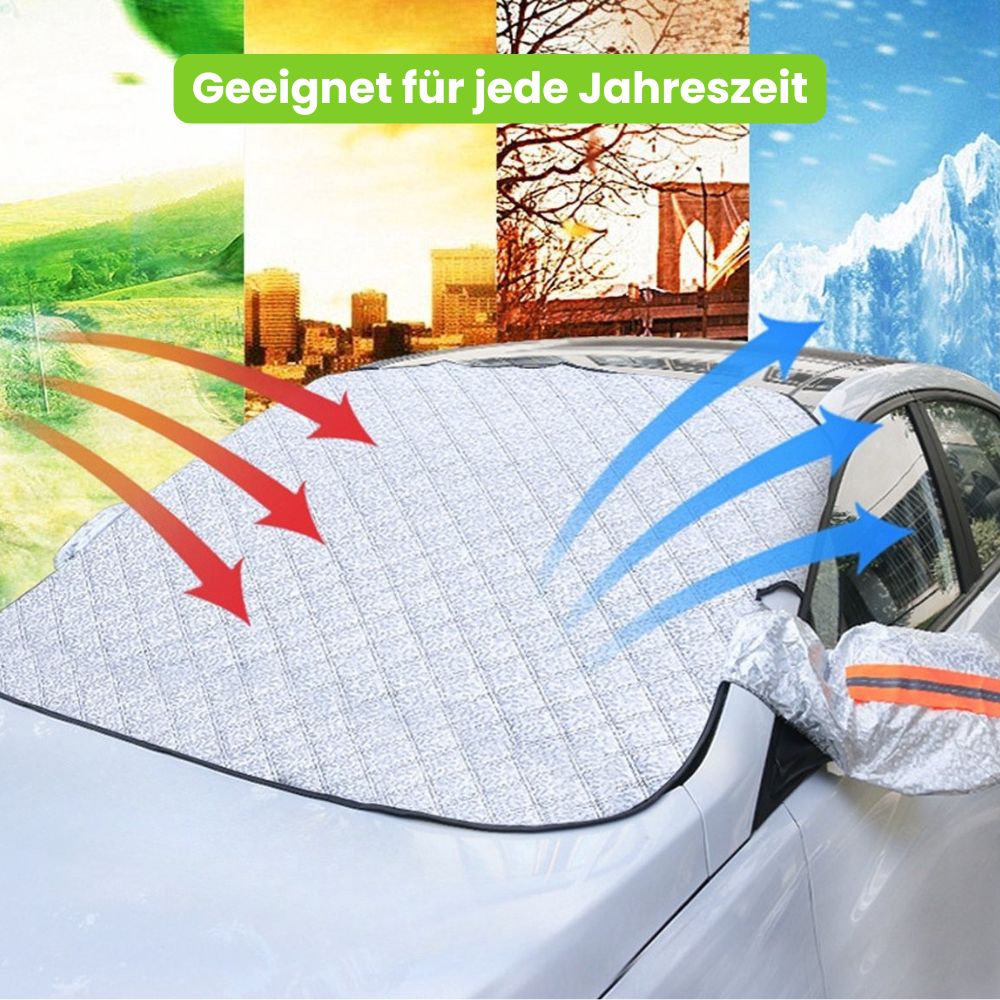 FrostGuard Magnetic Windshield Cover — Weatherproof Frost, Snow & Ice Protection