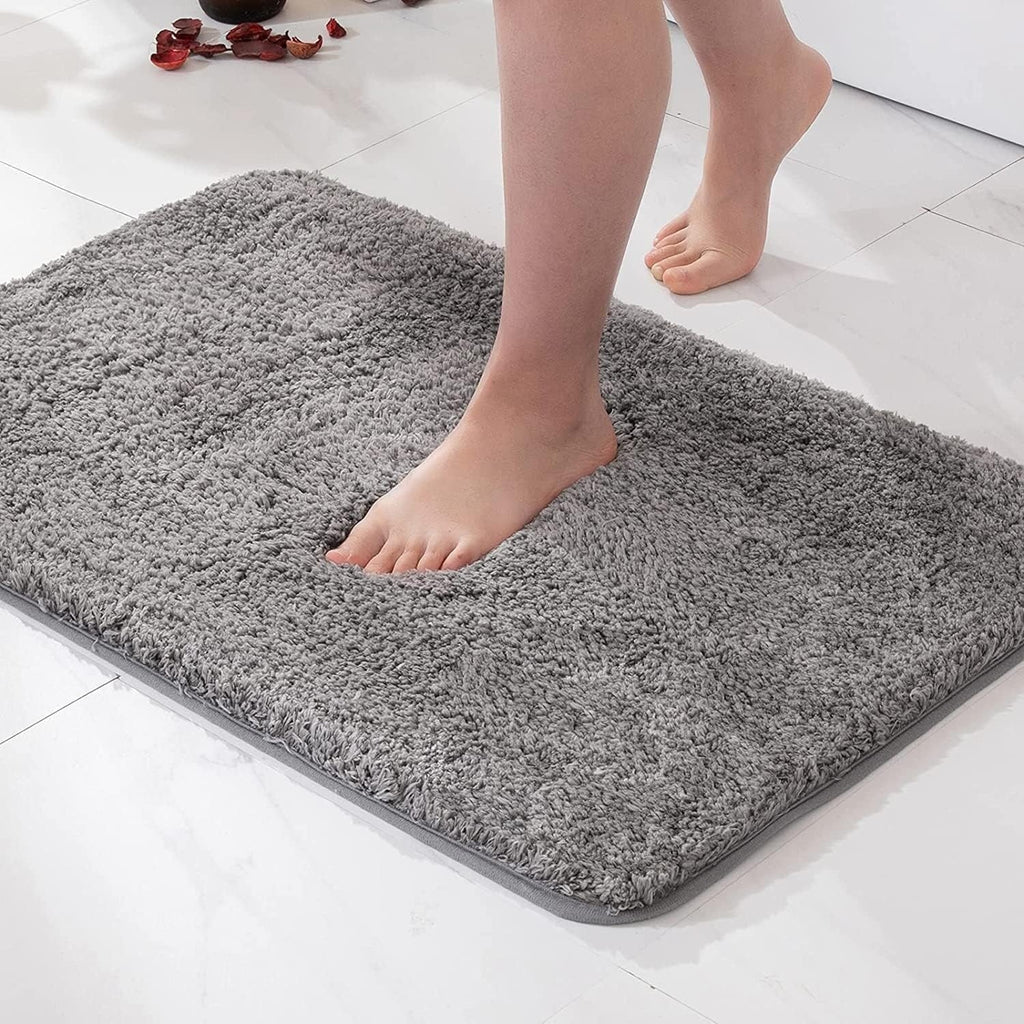 Plush Shag Bath Mat with Non-Slip Back | Ka-mostore