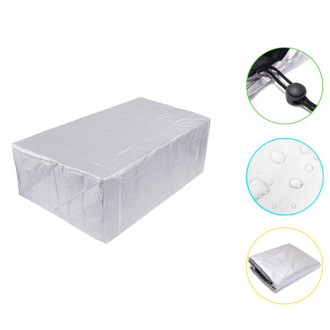 Allweather Outdoor Furniture Cover With Waterproof UV-Resistant Protection