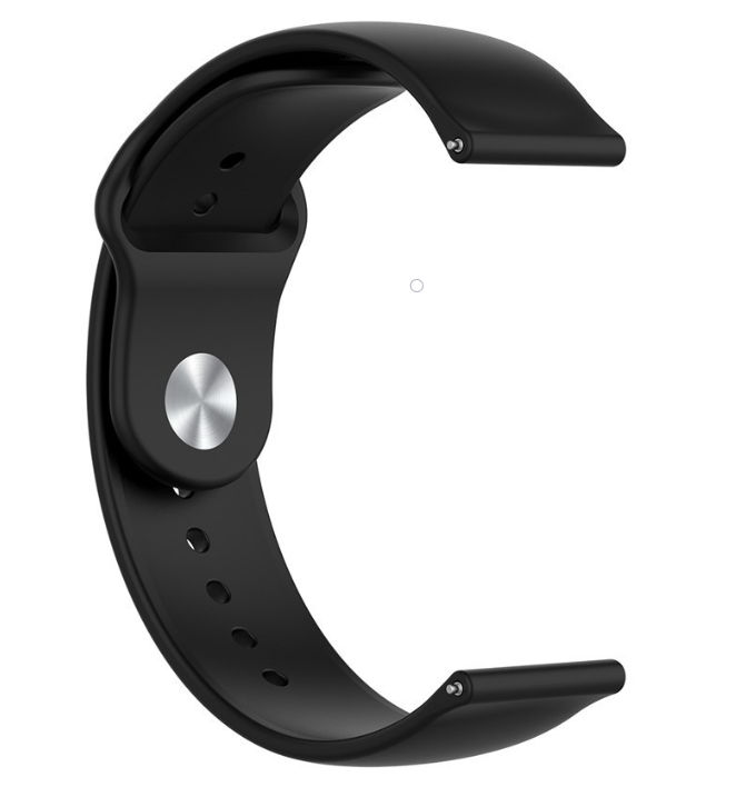 Černý sportovní řemínek k hodinkám — náhradní řemínek pro Samsung Galaxy Watch 3 45mm
